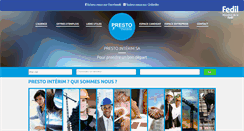 Desktop Screenshot of presto.lu
