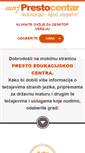 Mobile Screenshot of presto.hr