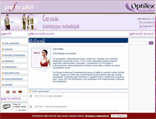 Tablet Screenshot of optitex.presto.hu
